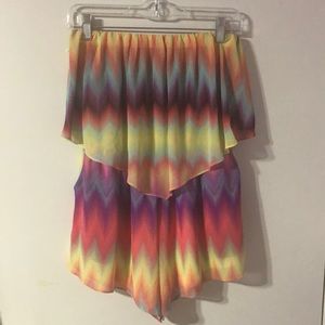 Dance & Marvel- Shorts Romper -M